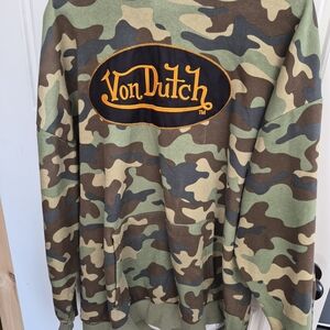 Von Dutch Camouflage Women's Sweater